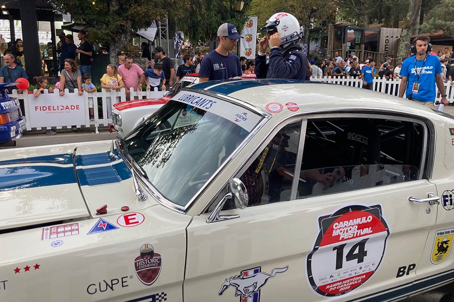 Ernesto Silva Vieira estreou o mítico Flying Mustang no Caramulo